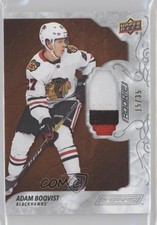 2019-20 Engrained Rookies Mahogany Premium Material 15/35 Adam Boqvist #71 0eo6