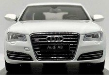 Kyosho Audi A8 D4 White 1/43 Scale Model Car Collectible Used