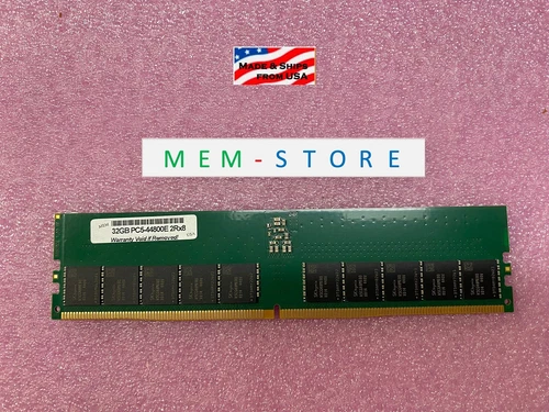 AC958789 32GB DDR5 ECC UDIMM 5600MHz RAM Compatible for Dell Memory