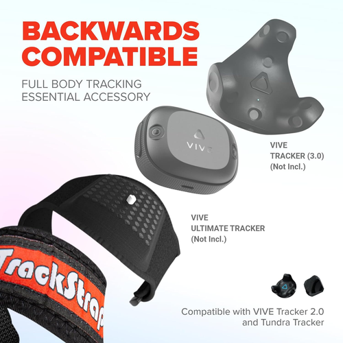 Trackbelt + 2 Track Straps for Vive Tracker 3.0 - Viveready Adjustable Track Str - Picture 2 of 12