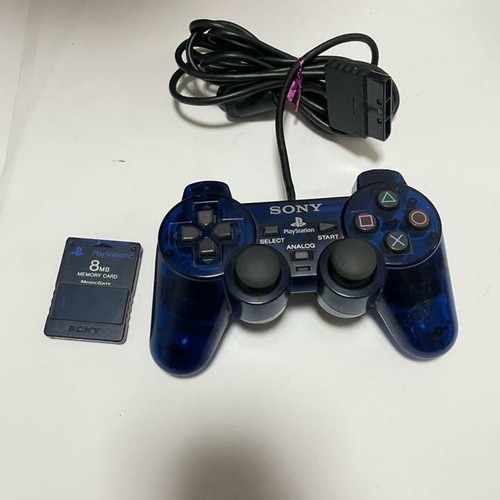 Consola PlayStation2 PS2 azul océano azul transparente SCPH-37000 NTSC-J importación de Japón - Imagen 2 de 7