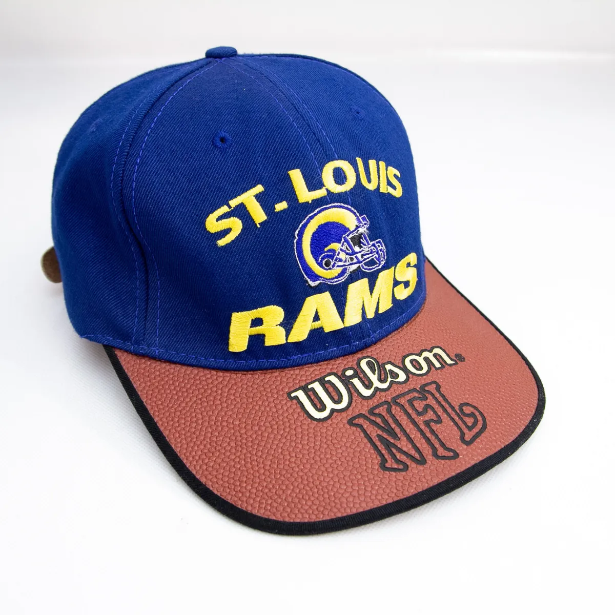St Louis Los Angeles Rams VTG Hat Wilson Football American Needle RARE USA  Made