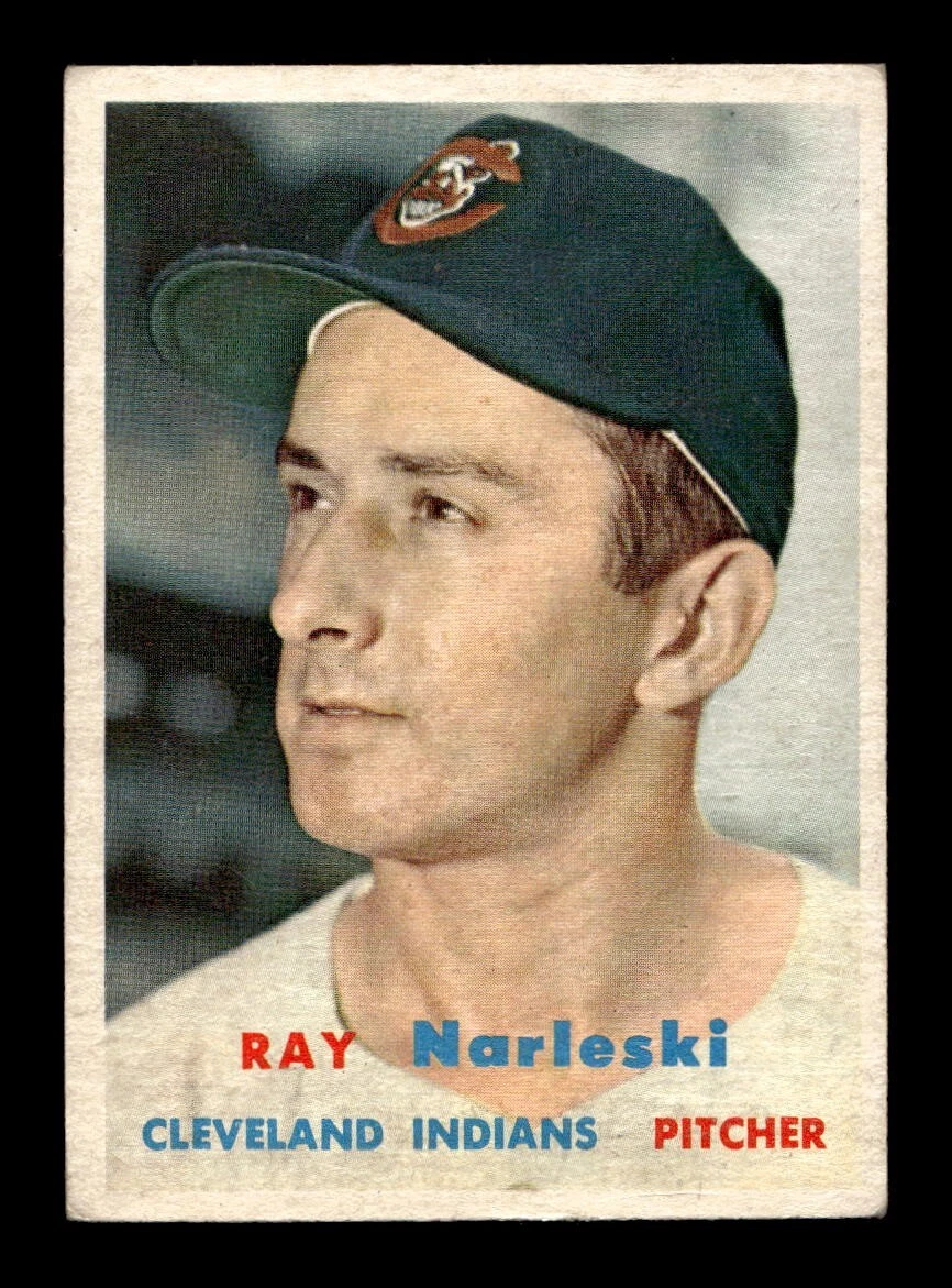 1957 Topps #144 Ray Narleski Indians VG-EX *4c