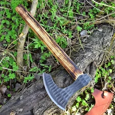 TACTICAL HUNTING HIGH CARBON STEEL AXE TOMAHAWK INTEGRAL AXE