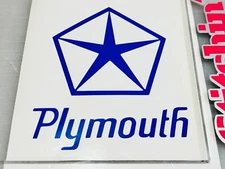 1964-1994 PLYMOUTH Vinyl Decal Many Sizes & Colors FREE Ship