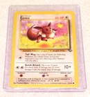 Eevee - 51/64 - Jungle - Unlimited - Pokemon Card - Vintage - Near Mint