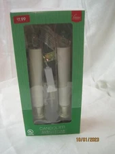Candolier 2 Christmas Candle Lights NIB #34
