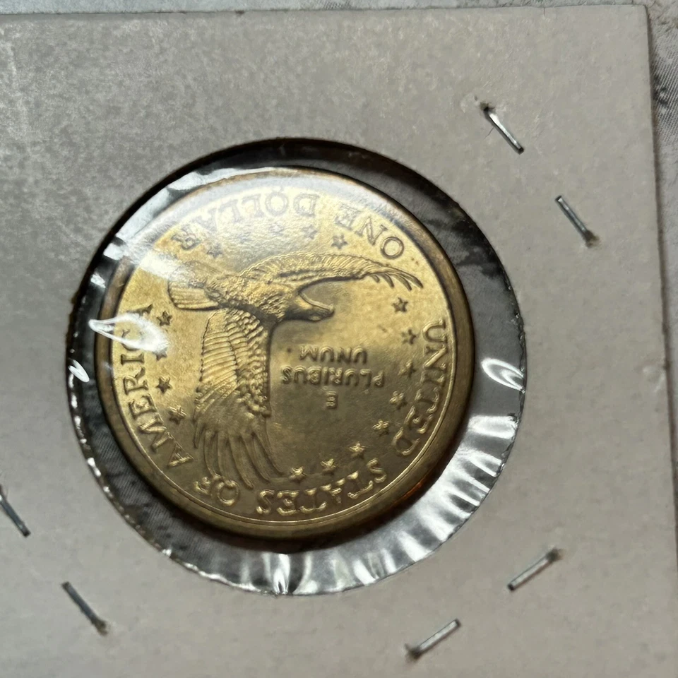 2000 p sacagawea wounded eagle beautiful strike luster great collectors coin - Image 4 of 4