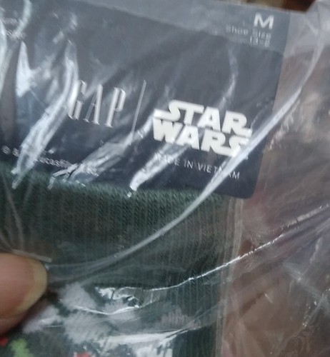 NWT Gap Boys Star Wars Socks Sz. M Shoe Sz. 13-2 Pack of 3 Pairs - Picture 7 of 8