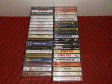39 MIX POP ROCK CASSETTE TAPE LOT LIKE NEW 70'S 80'S DYLAN HENDRIX WOOD CHICAGO