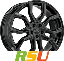 MSW MSW 41 gloss black 8x19" ET45 LK5 108 ML 73.1 Alufelgen 19 Zoll