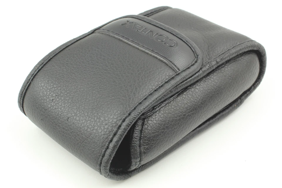 [Near MINT] Contax Leather Case Only For Tix CC-66 Black From JAPAN - Image 4 of 4