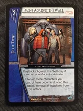 VS VERSUS SYSTEM - Backs Against the Wall MXM-070 - Rare ENG