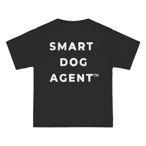 SMART DOG AGENT Short-Sleeve T-Shirt (White Text) - Picture 3 of 5