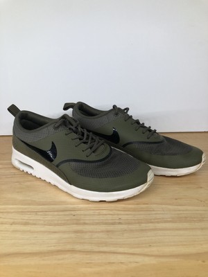 nike air max thea womens olive green