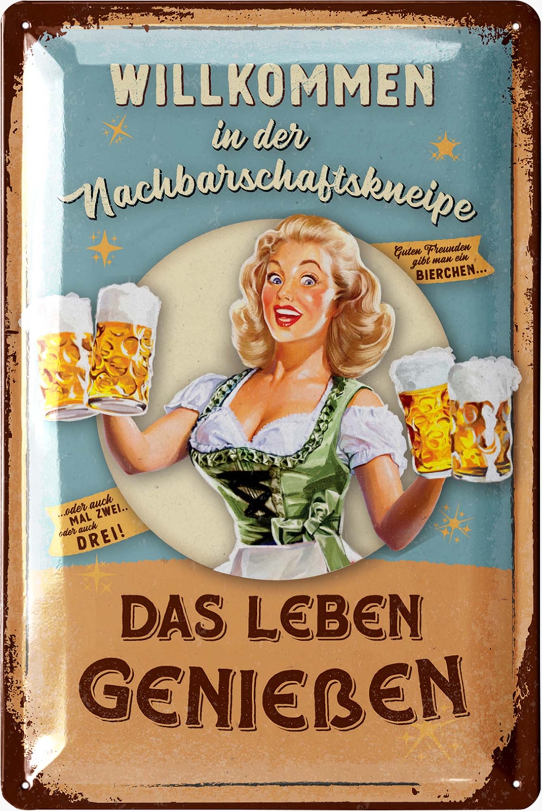 Carteles de chapa retro cerveza bar decoración, carteles metálicos con refrán sala de fiestas, 20x30 cm
