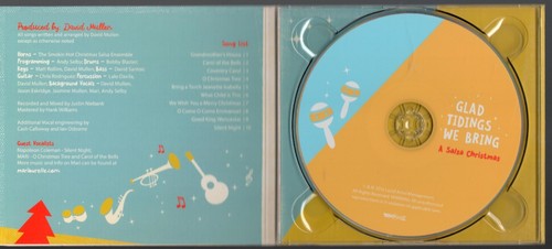 Glad Tidings We Bring A Salsa Christmas Audio CD 2016 Lucid Artist Free Shipping - Imagen 3 de 3