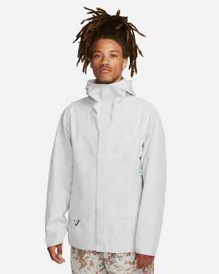 NIKE ACG STORM FIT CASCADE RAINS JACKET  FULL ZIP DV9415-025 Men's Size Large