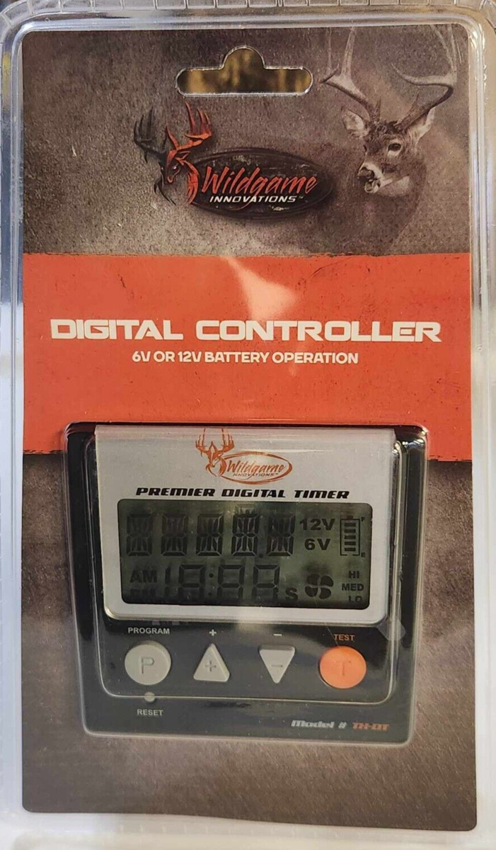 Wildgame Digital Controller 6V Or 12V Battery Operation Adjust