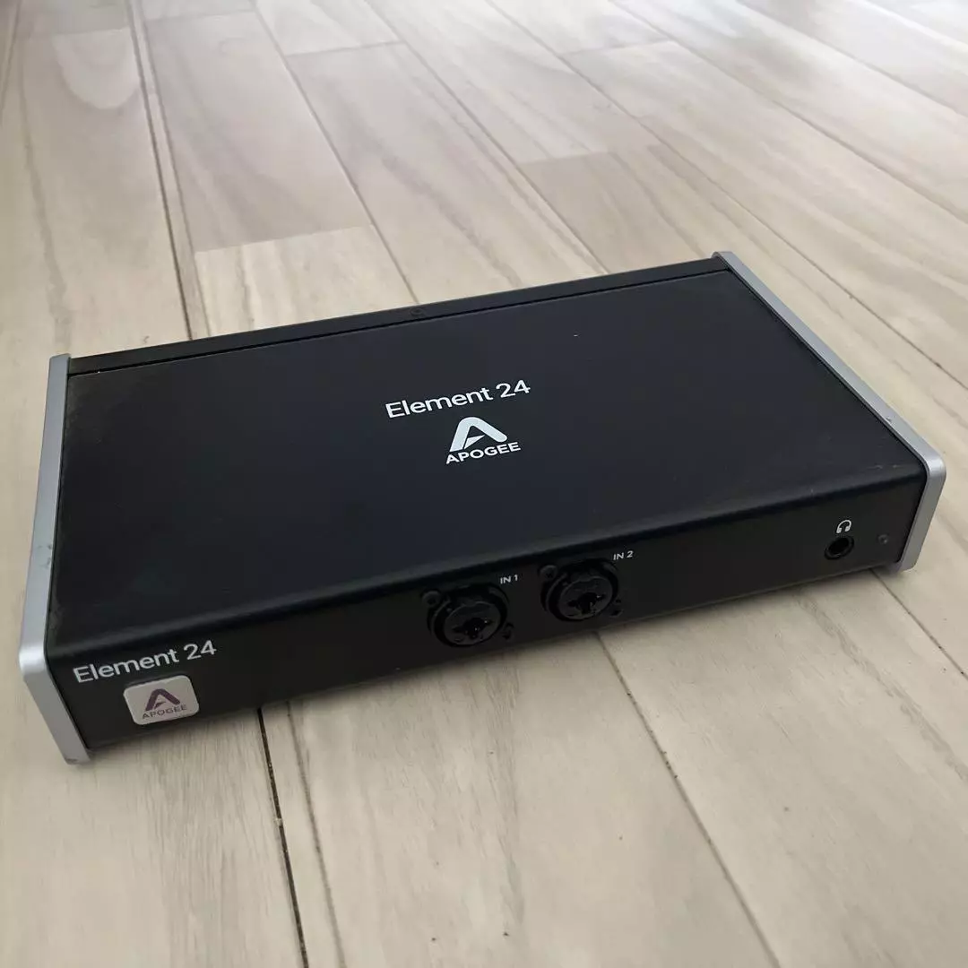 Apogee Element 24 Thunderbolt Audio Interface Confirmed Operation