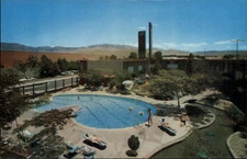 White Winrock AAA Best Western Hotel Albuquerque New Mexico NM Postcard Vintage