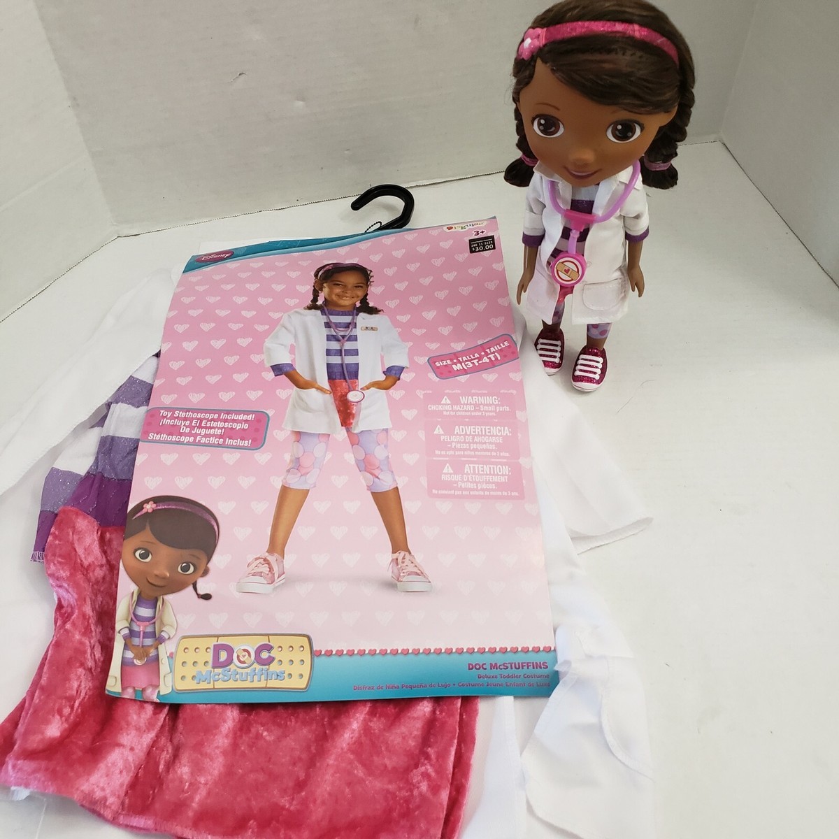 Toddler Costume Doc Mcstuffins Outfit Walmart Doc Mcstuffins Original Dress  Daisy Doc Mcstuffins Dress Up Kit, image size:1200x1200