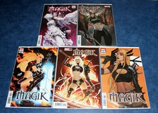 MAGIK 1 2 3 4 5 SEXY VARIANT set FRISON BESCH NAKAYAMA LOBOS MARVEL 2025 NM