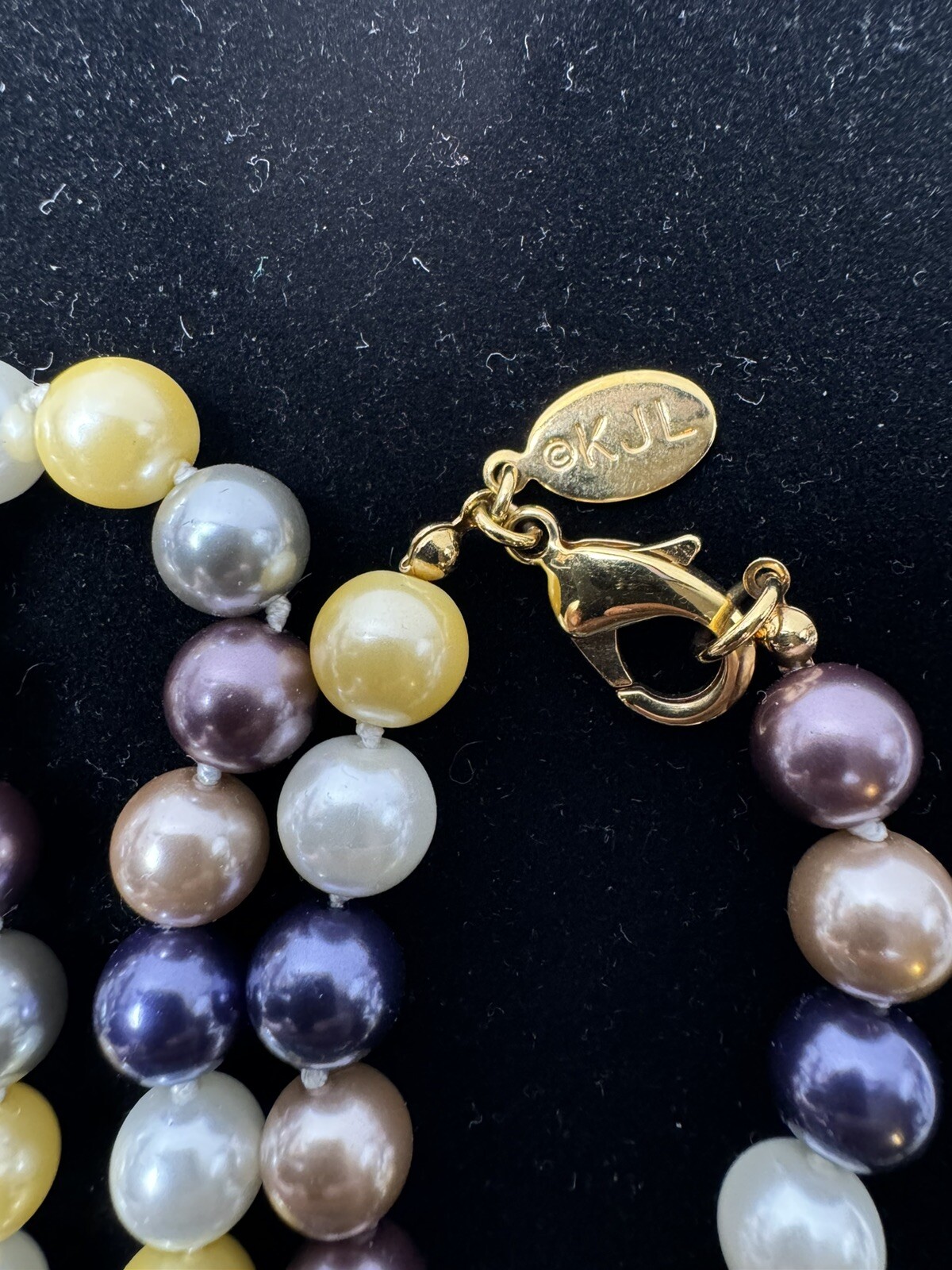 Kenneth Jay Lane KJL Faux Pearl Necklace - image 11