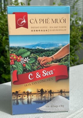 Instant Coffee 4 in 1 - Sea Salt Flavor  - Salted Creamy Coffee