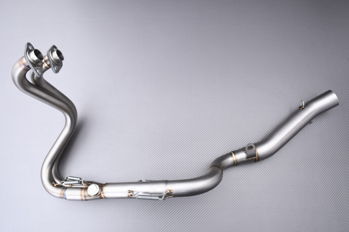 Collecteur échappement Kawasaki Z300 ER300 2015 2016 2017 2018 tube acier
