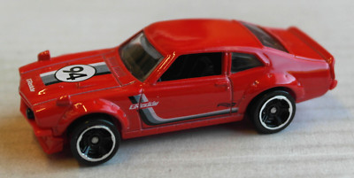 Hot Wheels Custom Ford Maverick rot GReddy Klassiker Auto Car Mattel HW red