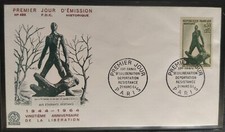 Enveloppe Premier Jour Résistance Libération N° 1411 Oblitéré Paris 1964