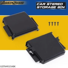 Fit For 95-2005 GMC Chevy Truck Radio Car Stereo Pocket Dash Storage Cubby Kit