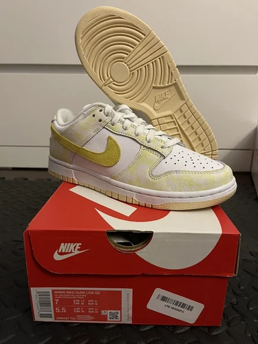 Nike Dunk Low Yellow Strike Size 7W - DM9467 700