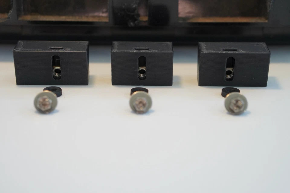 Nuevo kit reparación refuerzo bisagra guantera bmw e30 1984-1992 325i 325is 318i Foto 3 de 4