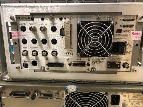 HP Agilent 8595E con opciones 004-041-101-105-J62-J63 ¡¡¡vendido TAL CUAL!!!¡! - Imagen 6 de 6