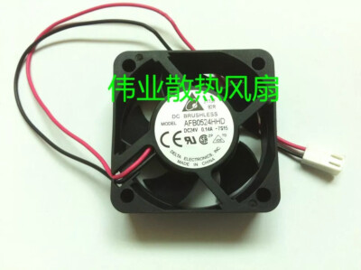   AFB0524HHD-7S15 5CM 5020 24V 0.14A 2-Pin Dual Cooling Fan #W9