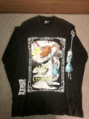 chains long T vintage T-shirt 90s Alice 