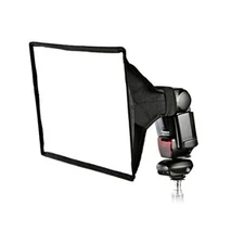 8"×12" Universal Collapsible Square Softbox Diffuser f Flash NikonSB & CanonEX