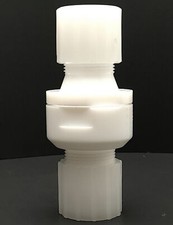 Entegris CK16-16F-16F-M Corrosion Resistant Check Valve, 1" Flaretek Orifice