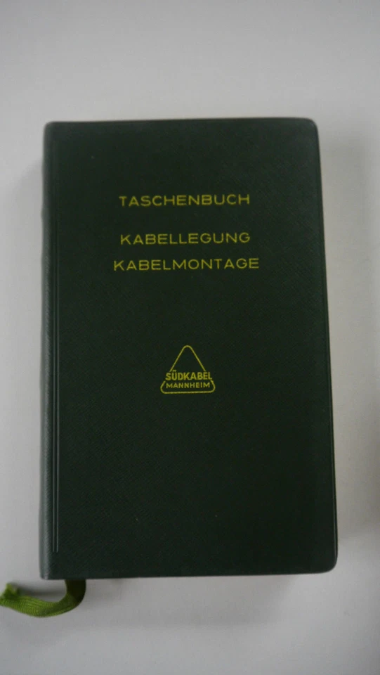 Taschenbuch Kabellegung - Kabelmontage - Süddeutsche Kabelwerke Mannheim - (K37 - Bild 1 von 1
