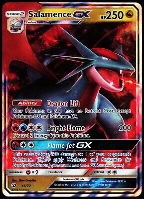 Pokémon TCG: Salamence GX (44/70) - SM7.5 Dragões Soberanos