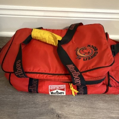 Marlboro Adventure Team Rock Lizard Red Nylon Portable Soft-Sided Cooler