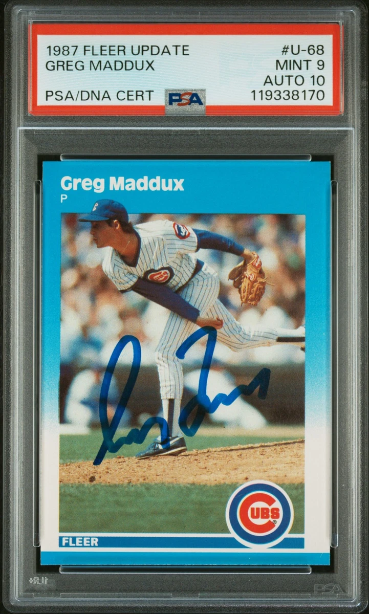Las mejores ofertas en Béisbol Fleer Greg Maddux temporada 1987