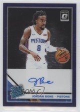 2019-20 Panini Donruss Optic Rated Rookie 31/49 Jordan Bone #195 Auto 1ar2