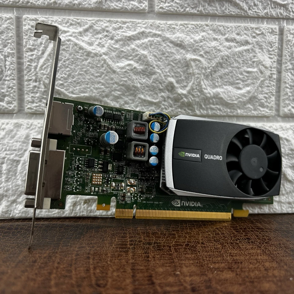 DELL NVIDIA Quadro 600 1GB GDDR3 DVI Display Port Graphics Card 04J2NX PC - Image 2 of 4