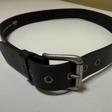 Wrangler Hero Black Leather Belt 40/100 Men  s Genuine Leather Classic Excellent