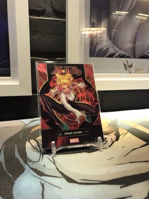 2025 Aura Marvel Ghost Spider Spider Gwen Rose /15 AM-IRO-75