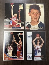 Shawn Bradley Rookie Lot of 4 - Philadelphia 76ers