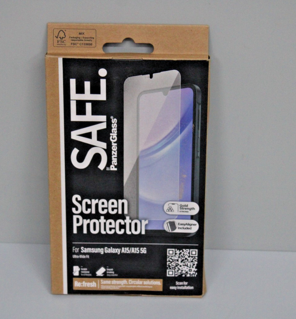 PanzerGlass „Ultra-Wide Fit“ Glas-Displayschutzfolie Samsung Galaxy A15, 5G NEU